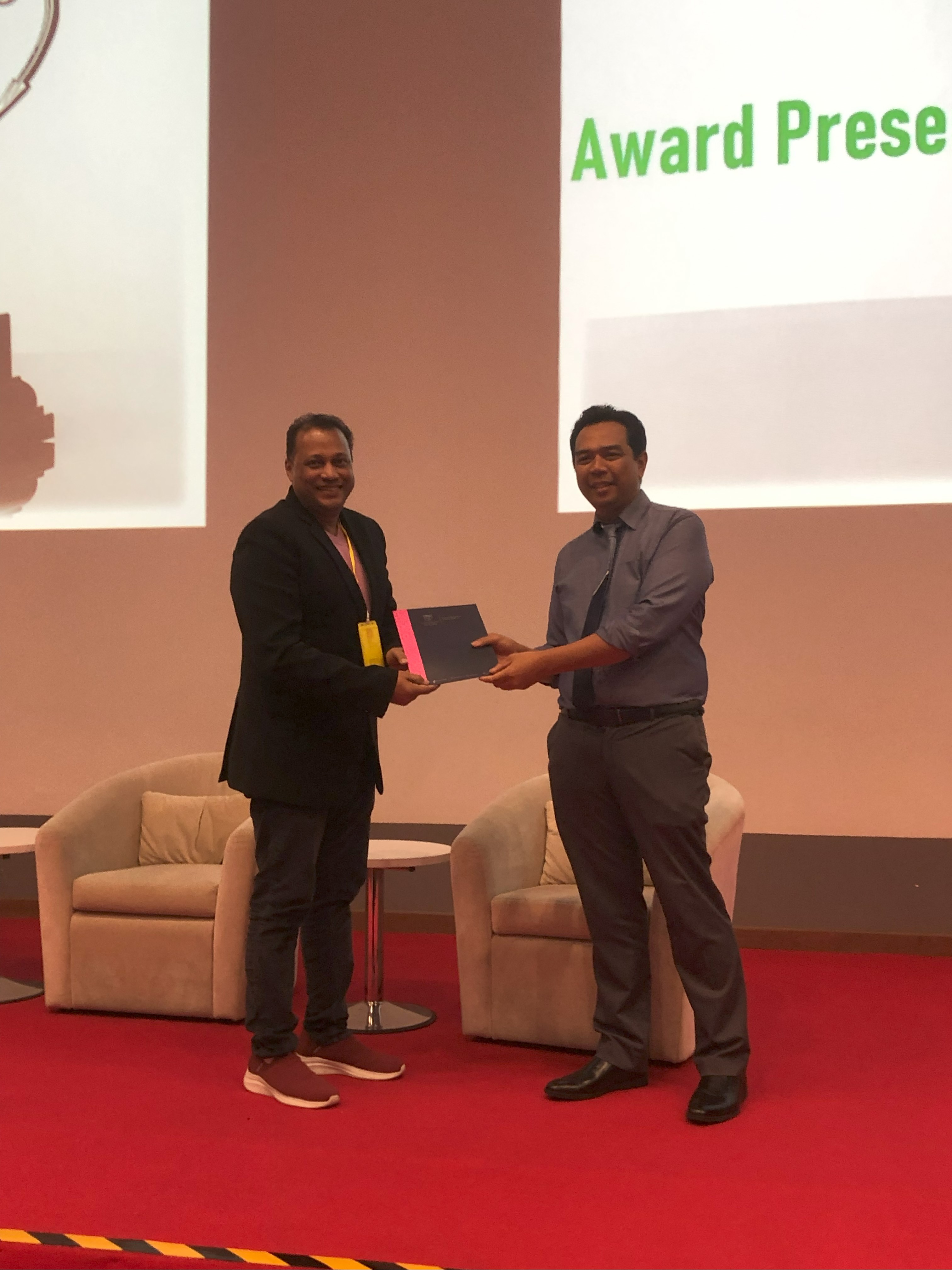 ICRSME Best Paper Presentation   Kuala Lumpur, Malaysia